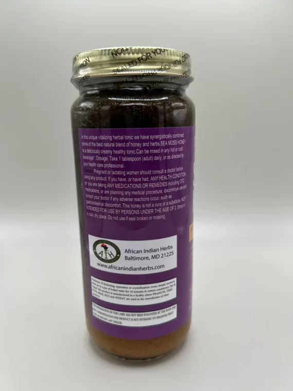 AIH Sea Moss Honey with Burdock Root 16 OZ