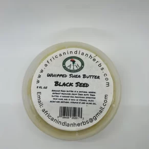 Black seed whipped shea butter